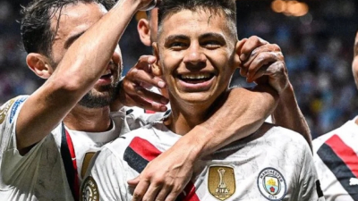 Manchester City goleó al Al-Ain con un golazo del chaqueño "Diablito" Echeverri