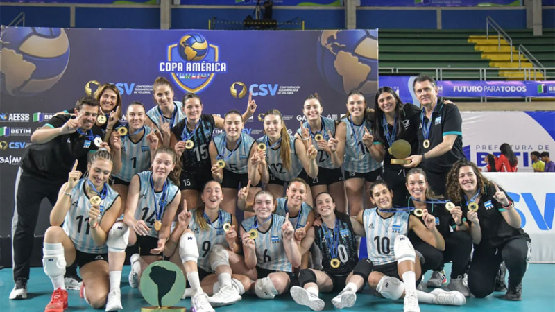 Las Panteras le ganaron a Brasil y se consagraron campeonas de la Copa América