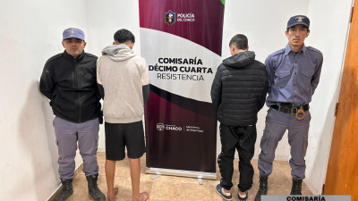 Dos jóvenes detenidos en Resistencia: uno tenía pedido de captura por robo a mano armada
