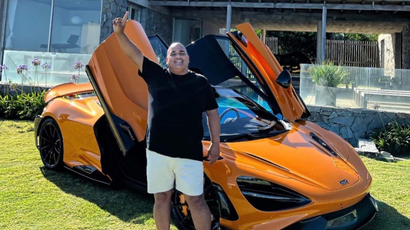 Murió Oscar "El Toro" Fernández, el chaqueño fanático de los autos de lujo