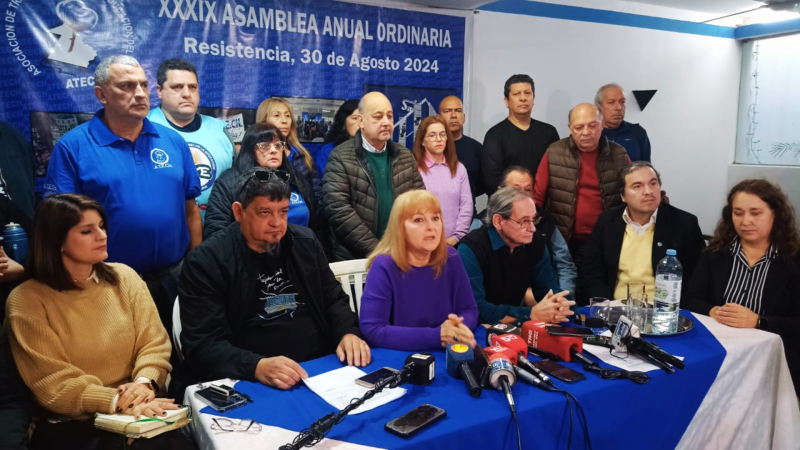 Docentes chaqueños anuncian paro total para el lunes: fuerte reclamo por salarios y diálogo al gobierno