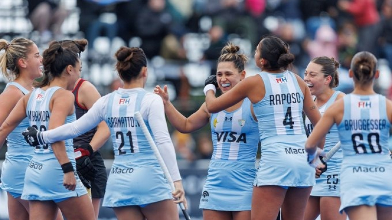 Las Leonas, campeonas invictas de la Copa Panamericana