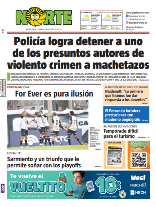 Edición del 04/08/2025