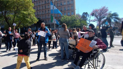 Resistencia, movilizada contra el veto a la Ley de Emergencia en Discapacidad
