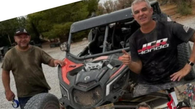 Carlos Verza tuvo una prueba en EEUU con miras a Marruecos y el Dakar
