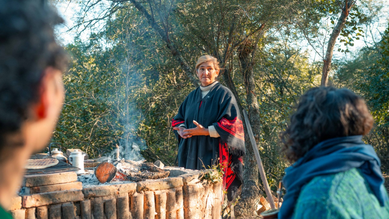 Nancy, cocinera y emprendedora turística en El Impenetrable