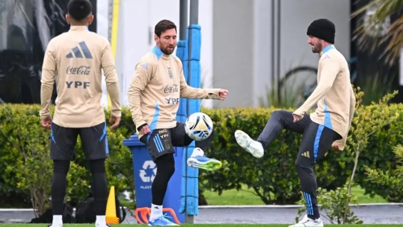 Con Messi y una duda, la formación de Argentina frente a Venezuela