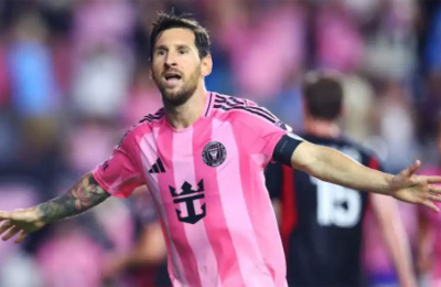 Con un doblete, Messi se convirtió en el máximo goleador de la temporada