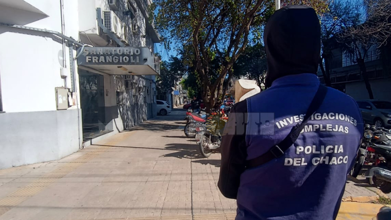 Múltiples allanamientos en sanatorios de Resistencia