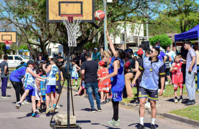 El minibásquetbol brilló en el encuentro de Sáenz Peña