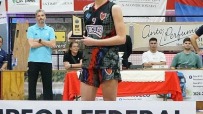 Victoria Carrocino, descollante en la consagración de Hércules de Charata