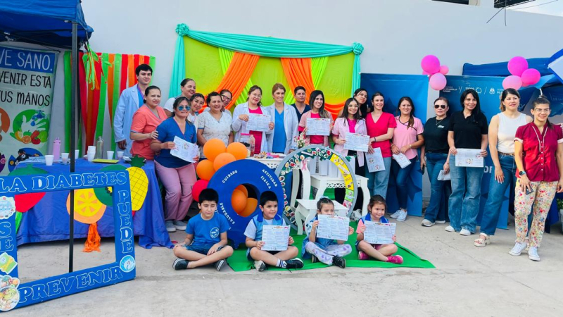 El centro de salud "Luis María Codda" conmemoró el Día Mundial de la Alimentación