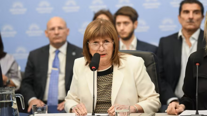 Bullrich adelantó reformas en el Código Penal y dijo que se incrementará el gasto para combatir el narcotráfico