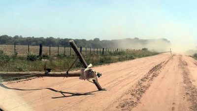 Pobladores rurales del norte de Los Frentones siguen sin luz