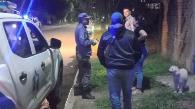 Marcas sospechosas en postes generaron alarma en el Barranqueras