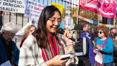 "Nos llamó la atención que una monja canalizara su fe en un espacio sindical"