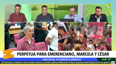 Histórica transmisión de NORTE TV: el clan Sena condenado a cadena perpetua