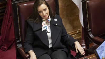 La dedicatoria de Victoria Villarruel: "Paz, fuerza y unidad para todos los argentinos"