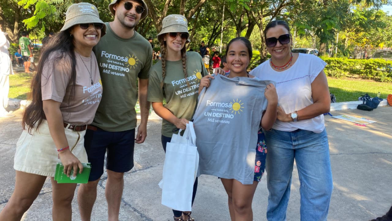 Turismo acompañó una jornada recreativa en la Colonia de Vacaciones