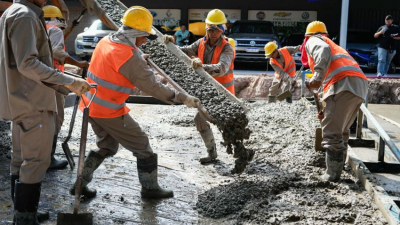 Conectividad vial: continúan las obras de pavimento en Campo Largo