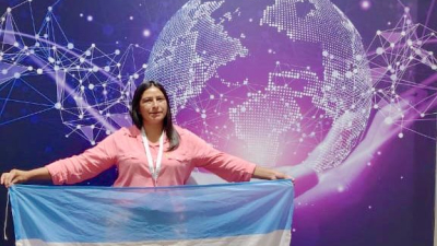 Gloria Cisneros representa al Chaco en la competencia por el Nobel de la Educación