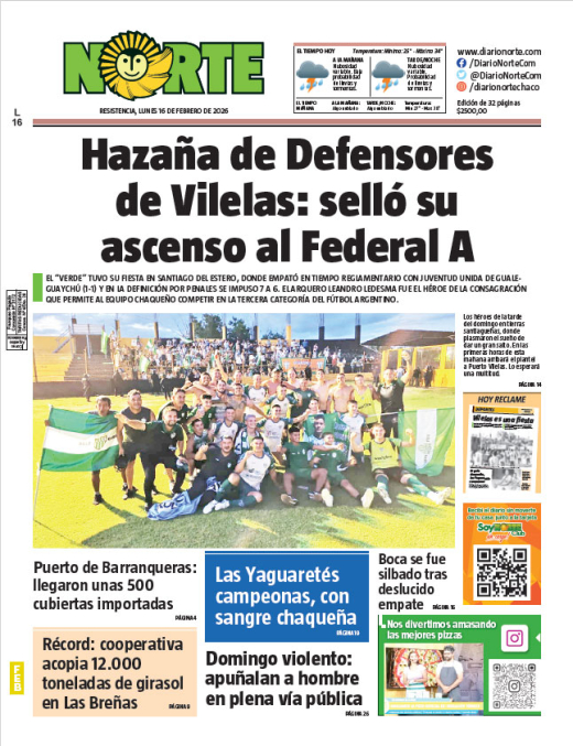 Edición del 16-02-2026