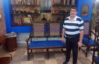 La casa reciclada que preserva fragmentos históricos de Resistencia