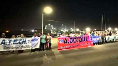 Docentes convocan a una marcha de antorchas en Quitilipi