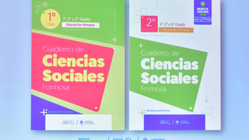 Presentan una nueva edición del cuaderno de ciencias sociales