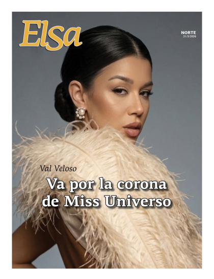 Val Veloso va por la corona de Miss Universo
