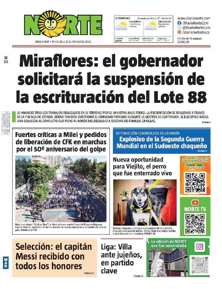Edición del 25-03-26