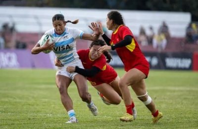 Las Yaguaretés, con saldo positivo en el primer día del SVNS 2 de San Pablo
