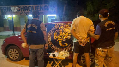 Casi medio kilo de cocaína: dos detenidos tras un operativo antinarcótico en La Tigra