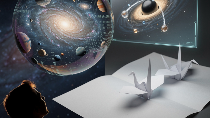 El universo es un holograma: gravedad y átomos