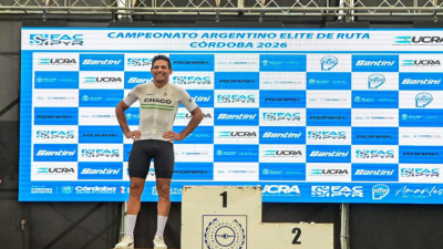 Medalla de bronce logró el breñense Daniel Juárez en el Argentino de Ruta