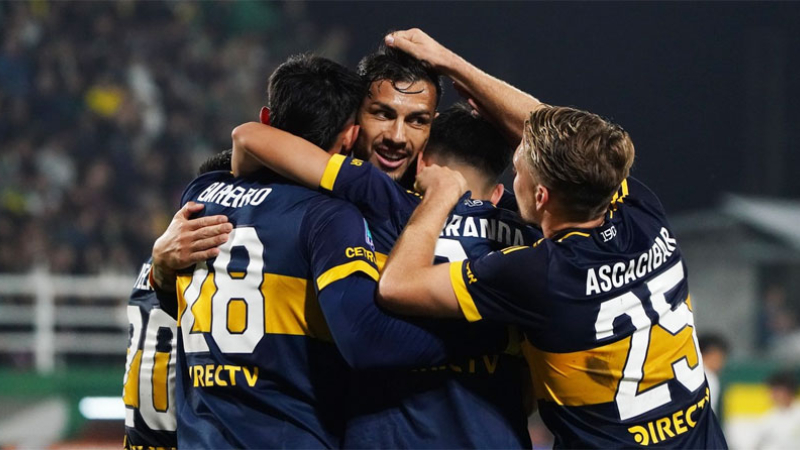 Boca goleó a Defensa y Justicia y lidera la zona A del Apertura