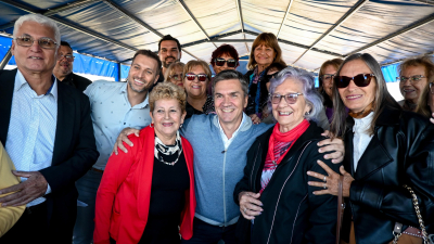 El centro de jubilados "Carlos Cáceres" ya cuenta con pileta climatizada
