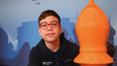 Faustino Oro hizo historia y se convirtió en Gran Maestro de ajedrez