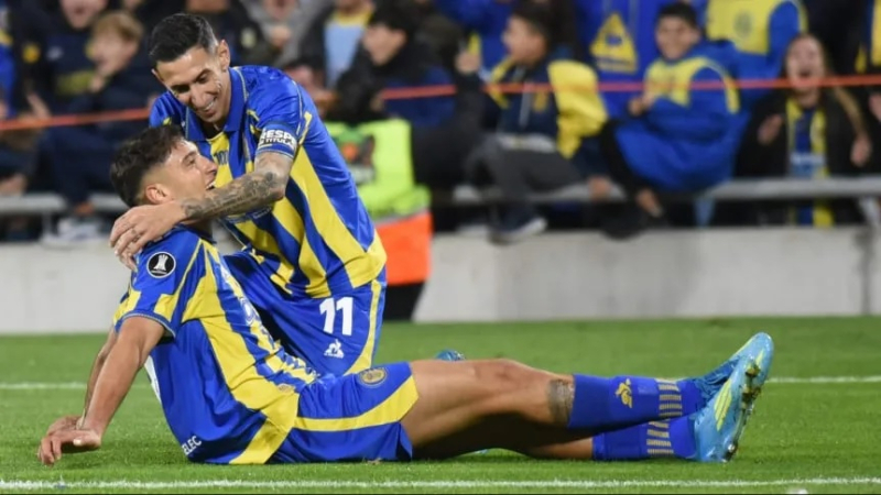 Rosario Central goleó y se metió en octavos de final de la Copa Libertadores