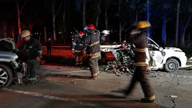 Cinco muertos deja un terrible siniestro vial en la ruta 6