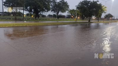 Viernes lluvioso y con alerta por tormentas en cinco zonas del Chaco