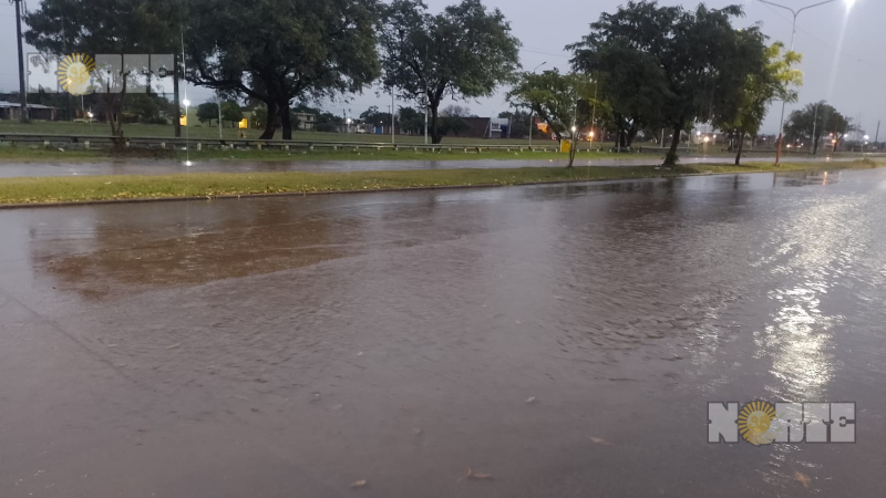 Viernes lluvioso y con alerta por tormentas en cinco zonas del Chaco
