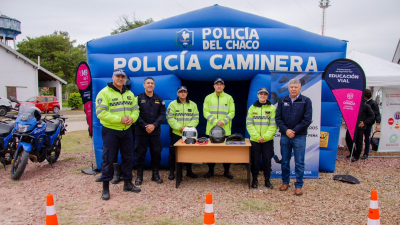 Sáenz Peña fue sede de una jornada sobre concientización y educación en seguridad vial