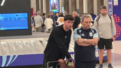 La felicidad de Marcos Senesi por cumplir un sueño que tuvo desde pibe