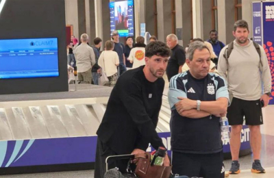 La felicidad de Marcos Senesi por cumplir un sueño que tuvo desde pibe