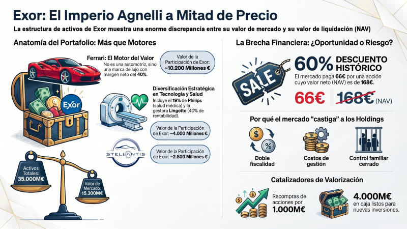 Miles de millones en activos que el mercado obsequia con 60% de descuento