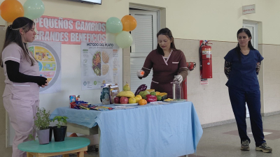 Reforzaron la importancia de la alimentación saludable y la nutrición