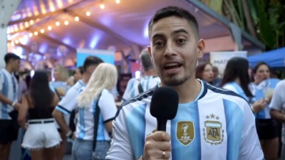 El emprendedor que abastece con carbón los asados de la Selección Argentina