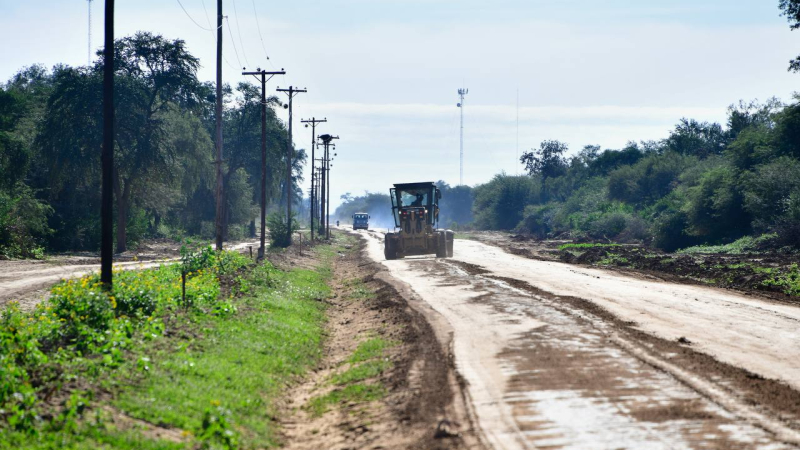 "Formosa sigue invirtiendo en obras públicas", afirma el titular de Vialidad Provincial