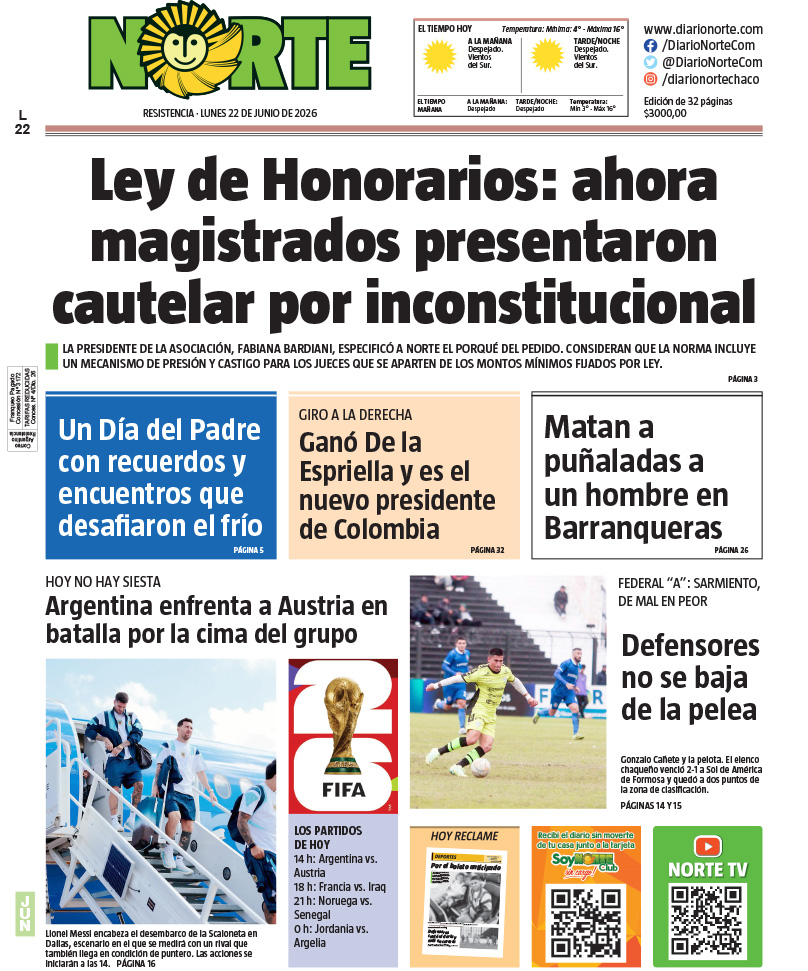 Edición del 22-06-2026